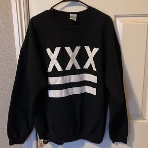 Straightedge XXX sweatshirt size XL DC sxe